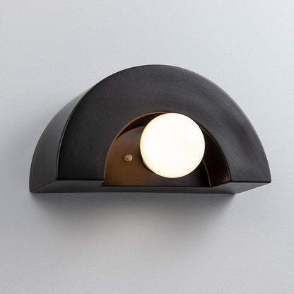 Ambiance Crescent Wall Light in Detail.