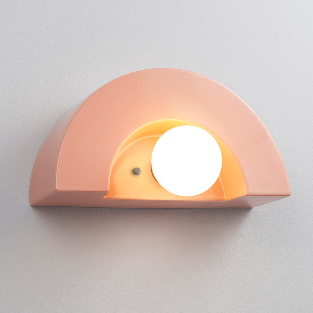 Ambiance Crescent Wall Light in Detail.