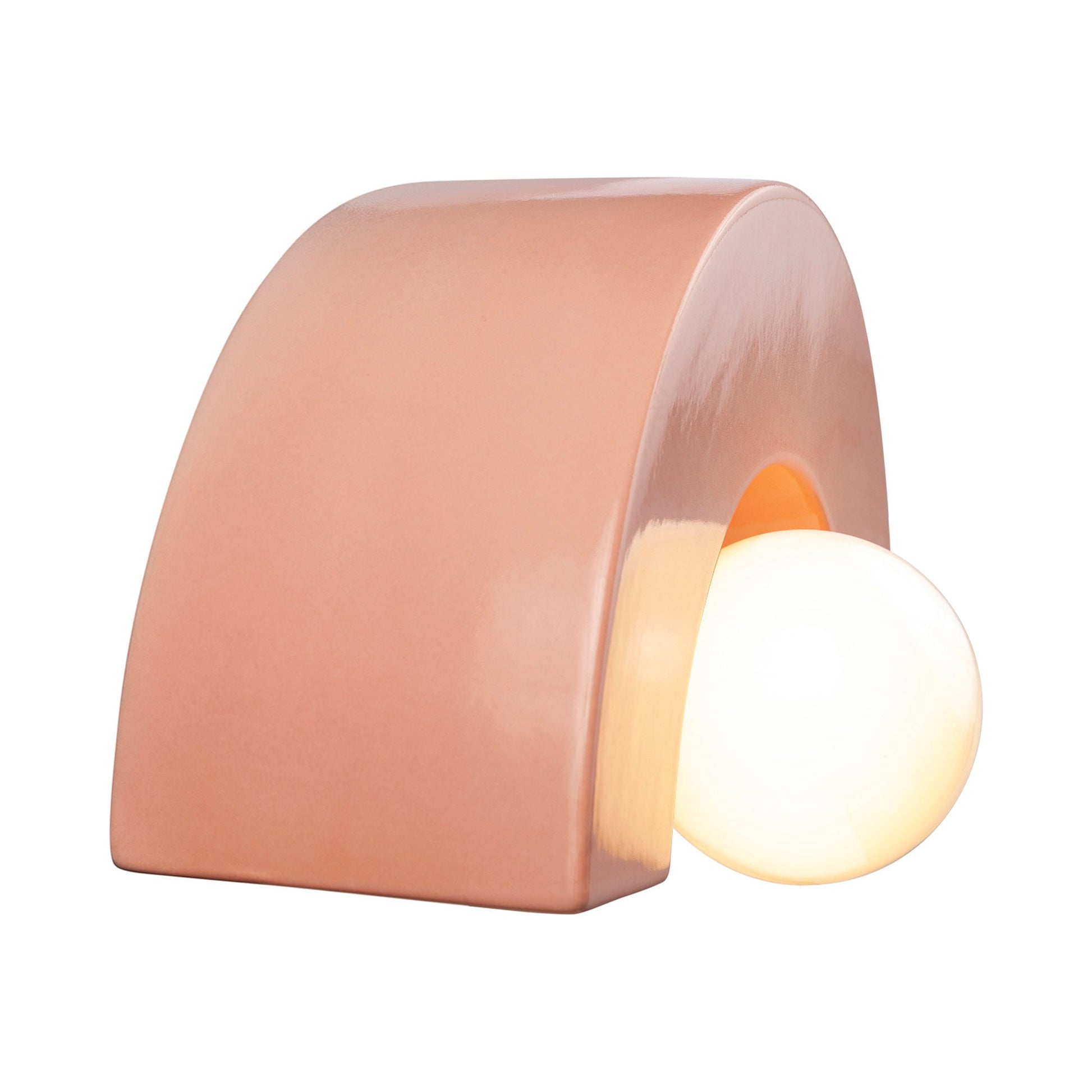 Ambiance Crescent Wall Light in Detail.