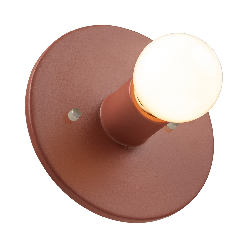 Ambiance Discus Wall Light in Canyon Clay.