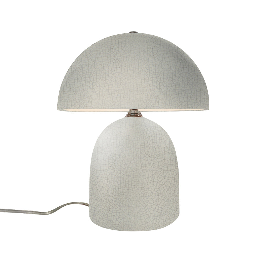Ambiance Kava Portable Table Lamp in Pewter Green (Short).