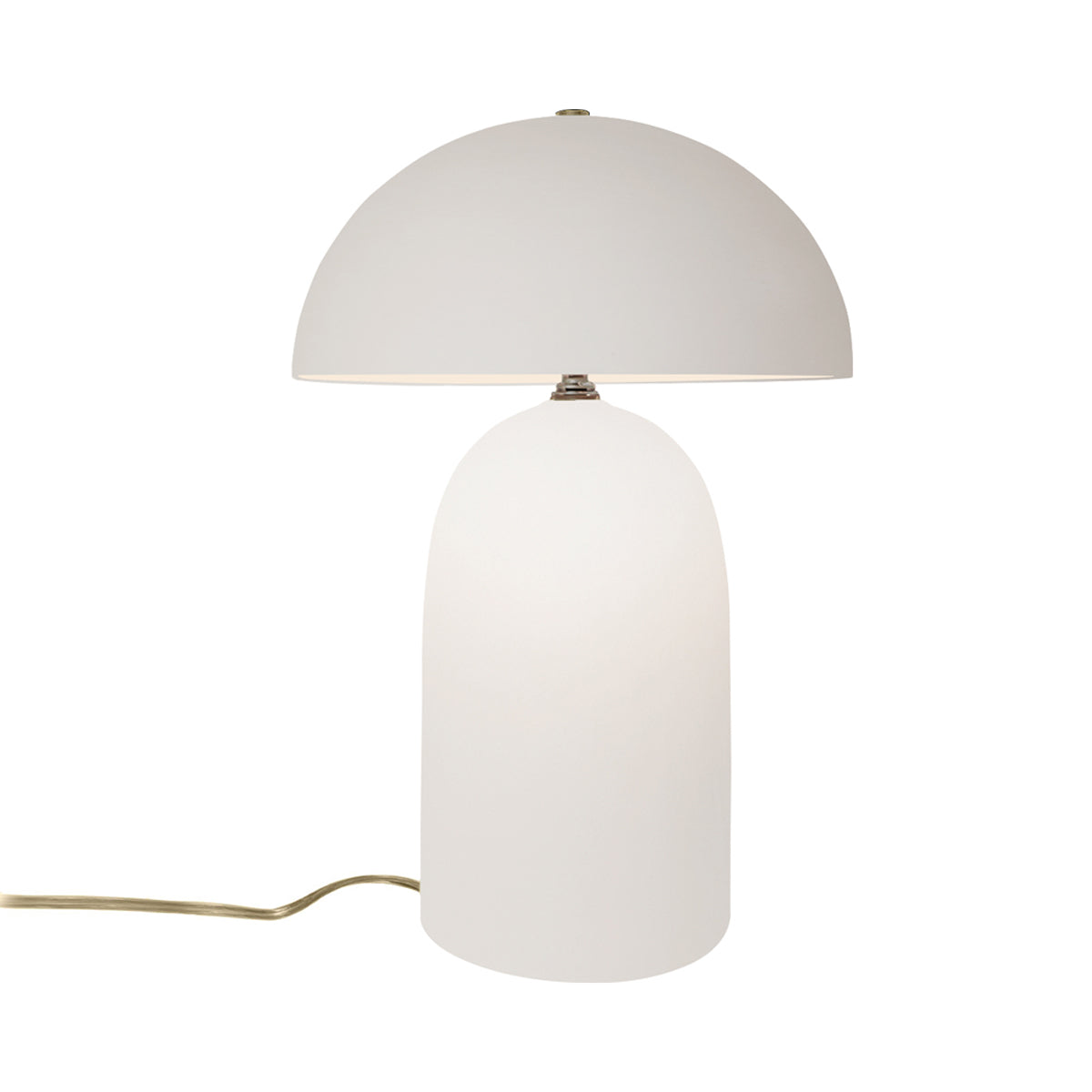 Ambiance Kava Portable Table Lamp in Bisque (Tall).