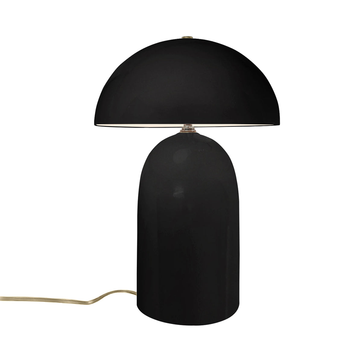 Ambiance Kava Portable Table Lamp in Carbon Matte Black (Tall).