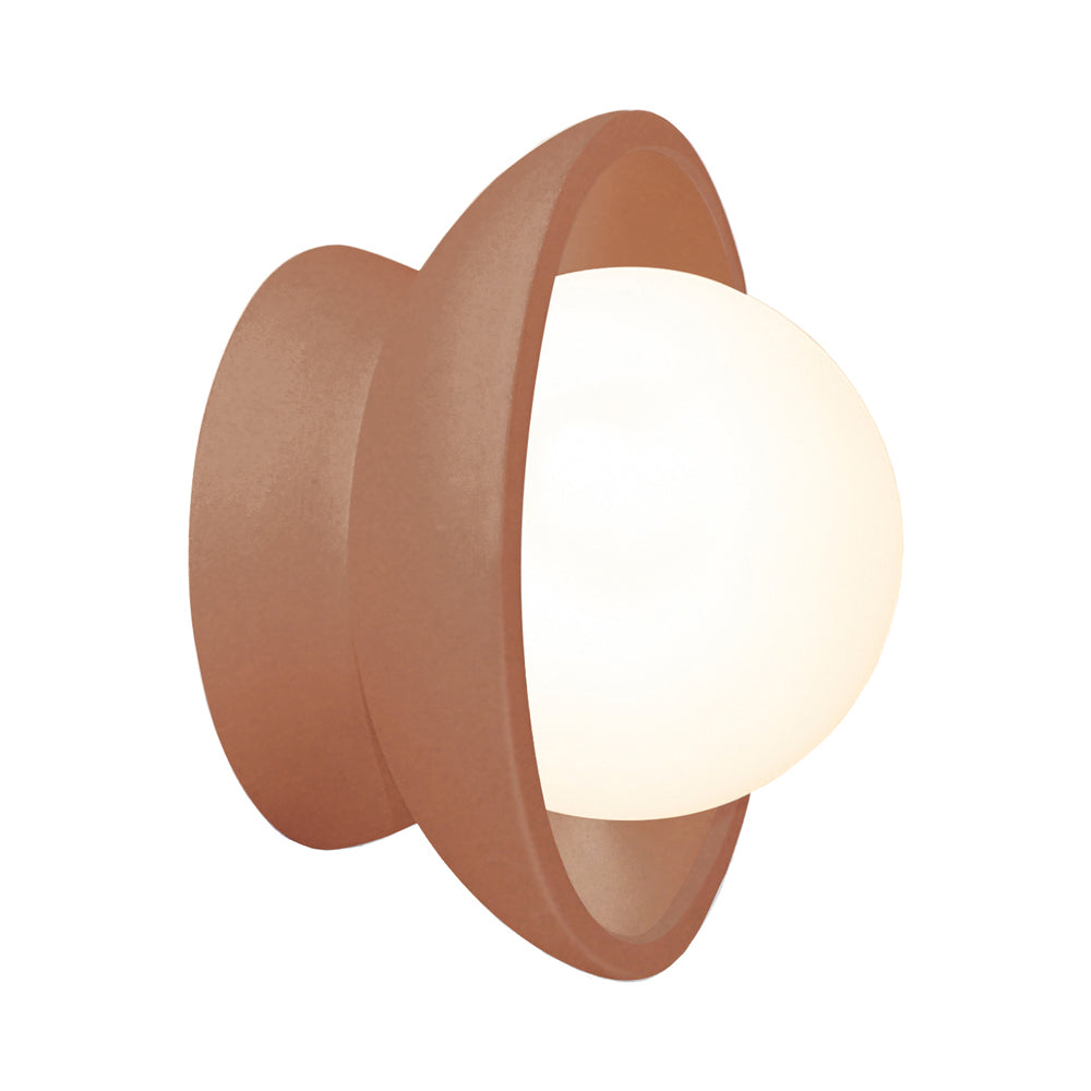 Ambiance Mini Coupe Wall Light in Adobe.