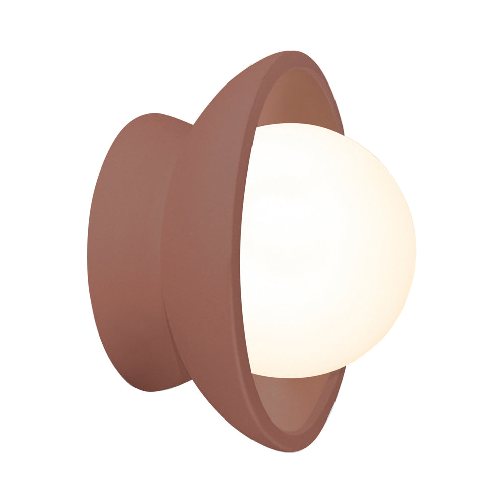 Ambiance Mini Coupe Wall Light in Canyon Clay.