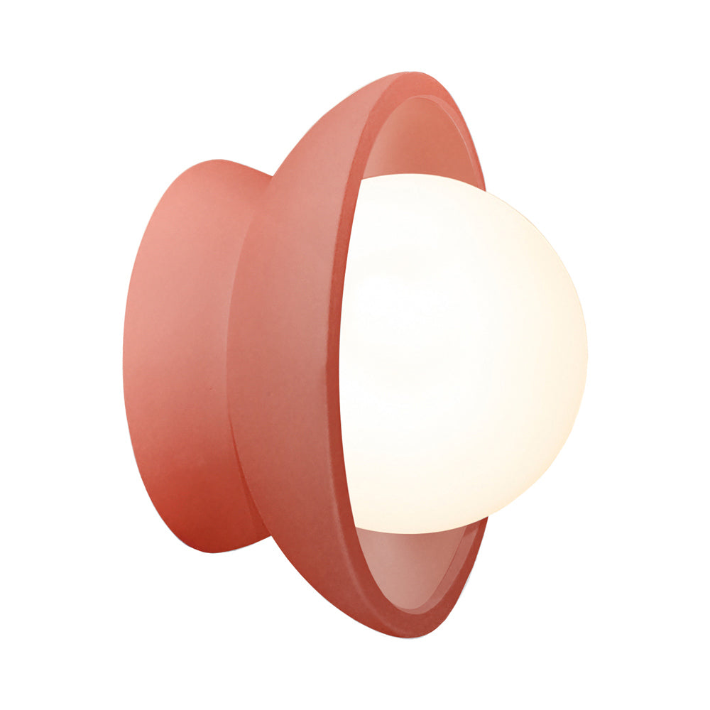 Ambiance Mini Coupe Wall Light in Gloss Blush.