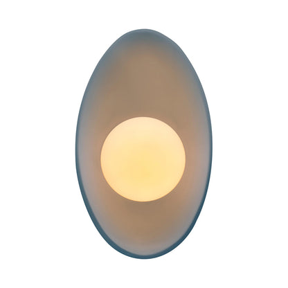Ambiance Oval Coupe Wall Light in Midnight Sky.