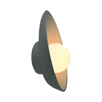 Ambiance Oval Coupe Wall Light in Detail.