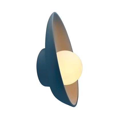 Ambiance Oval Coupe Wall Light in Detail.