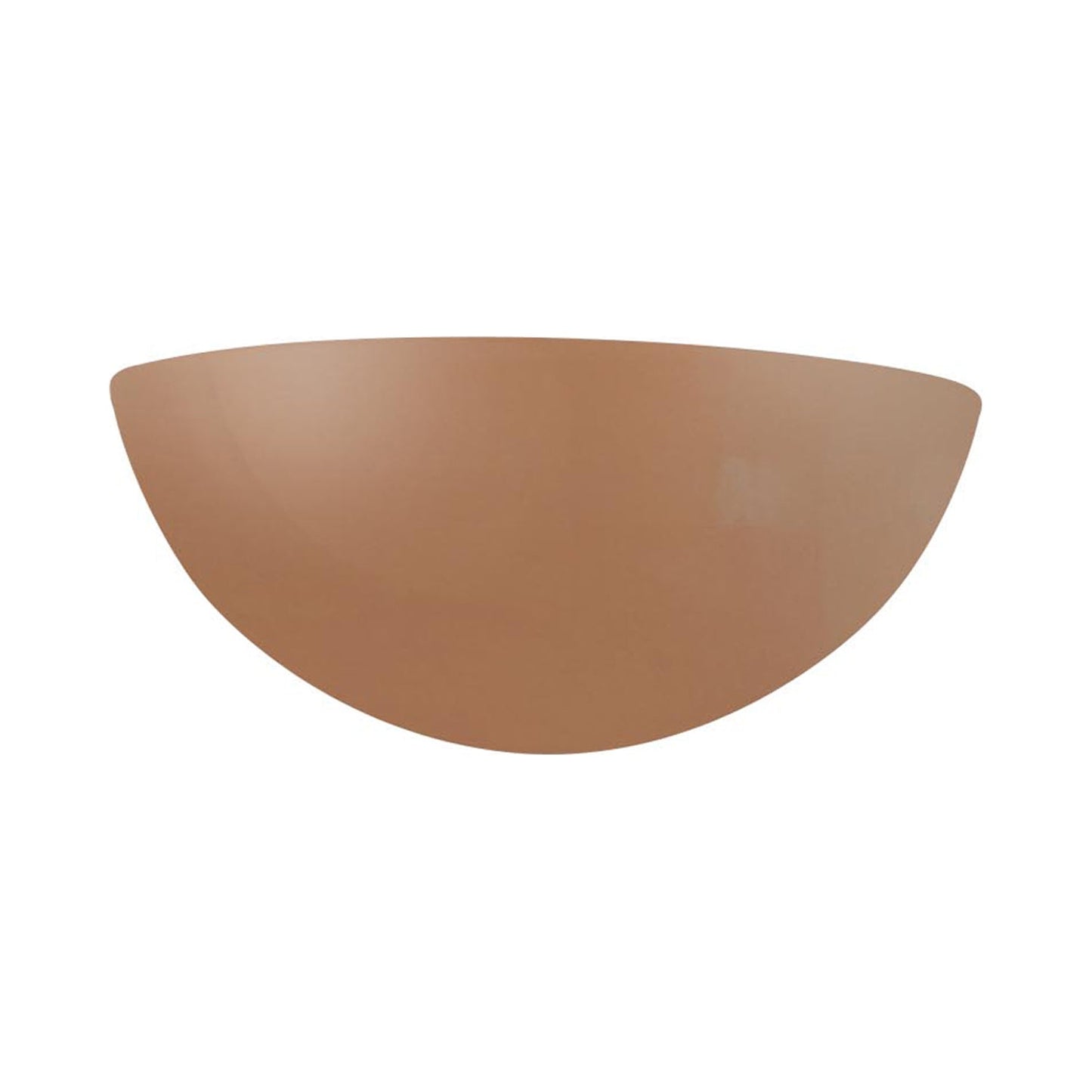 Ambiance Quarter Sphere Wall Light in Adobe.