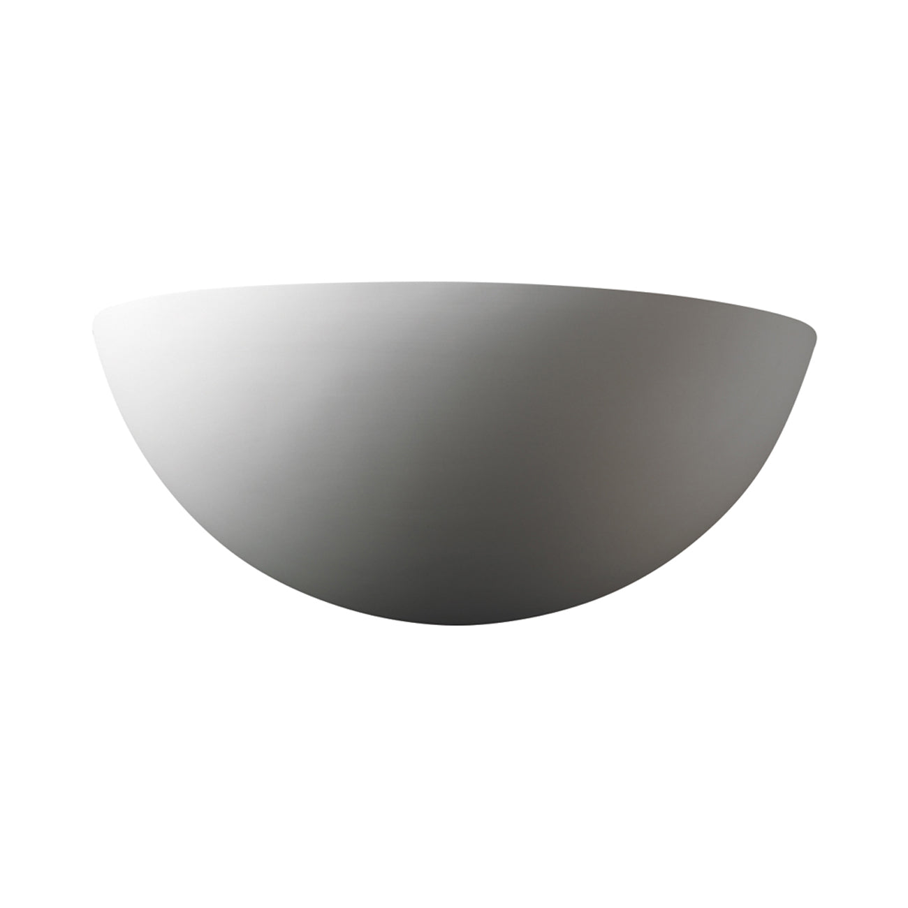 Ambiance Quarter Sphere Wall Light in Bisque.