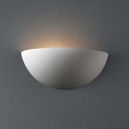 Ambiance Quarter Sphere Wall Light in Detail.