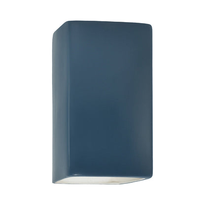 Ambiance Rectangle Open Top and Bottom Outdoor Wall Light in Midnight Sky.