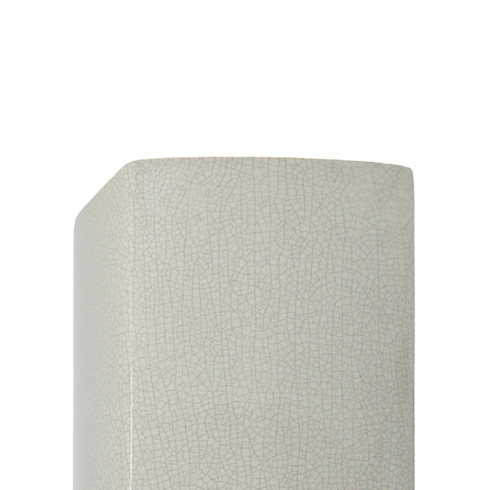 Ambiance Rectangle Open Top and Bottom Outdoor Wall Light in Detail.