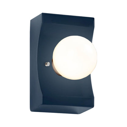 Ambiance Scoop Wall Light in Midnight Sky.