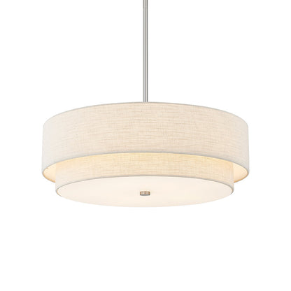 Classic Tiered Drum Pendant Light in Detail.