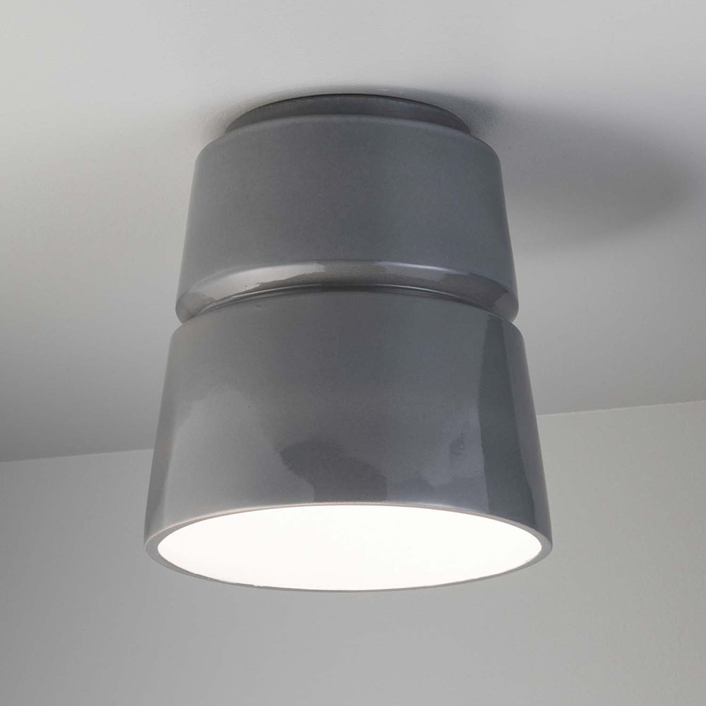 Cone Flush Mount Ceiling Light in Detail.