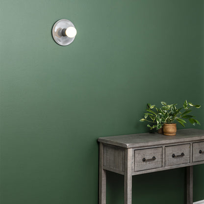 Discus Wall Light in living room.