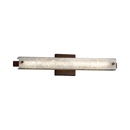 Edge ADA LED Bath Vanity Light Dark Bronze/Mercury Glass (23-Inch).