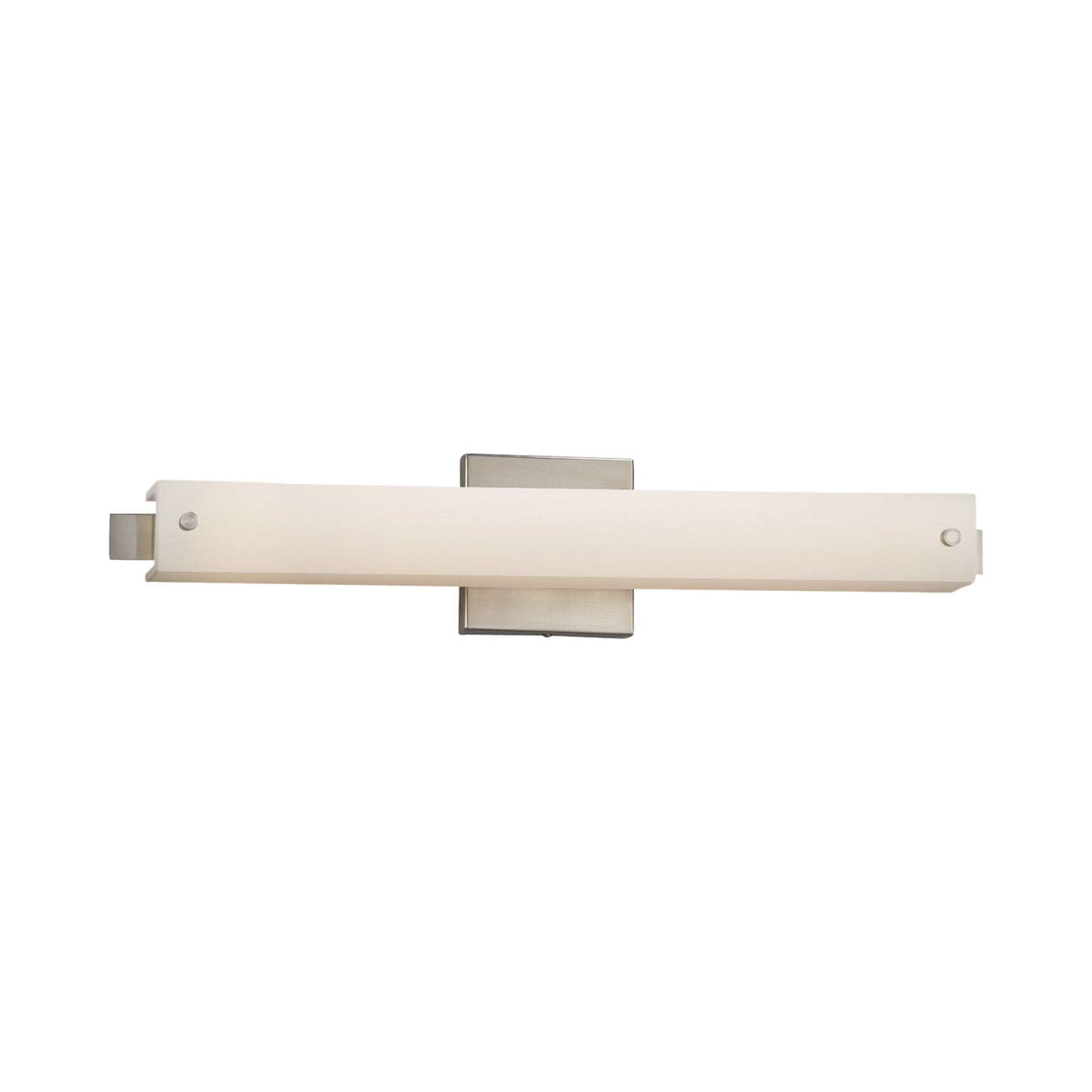 Edge ADA LED Bath Vanity Light Brushed Nickel/Opal (23-Inch).