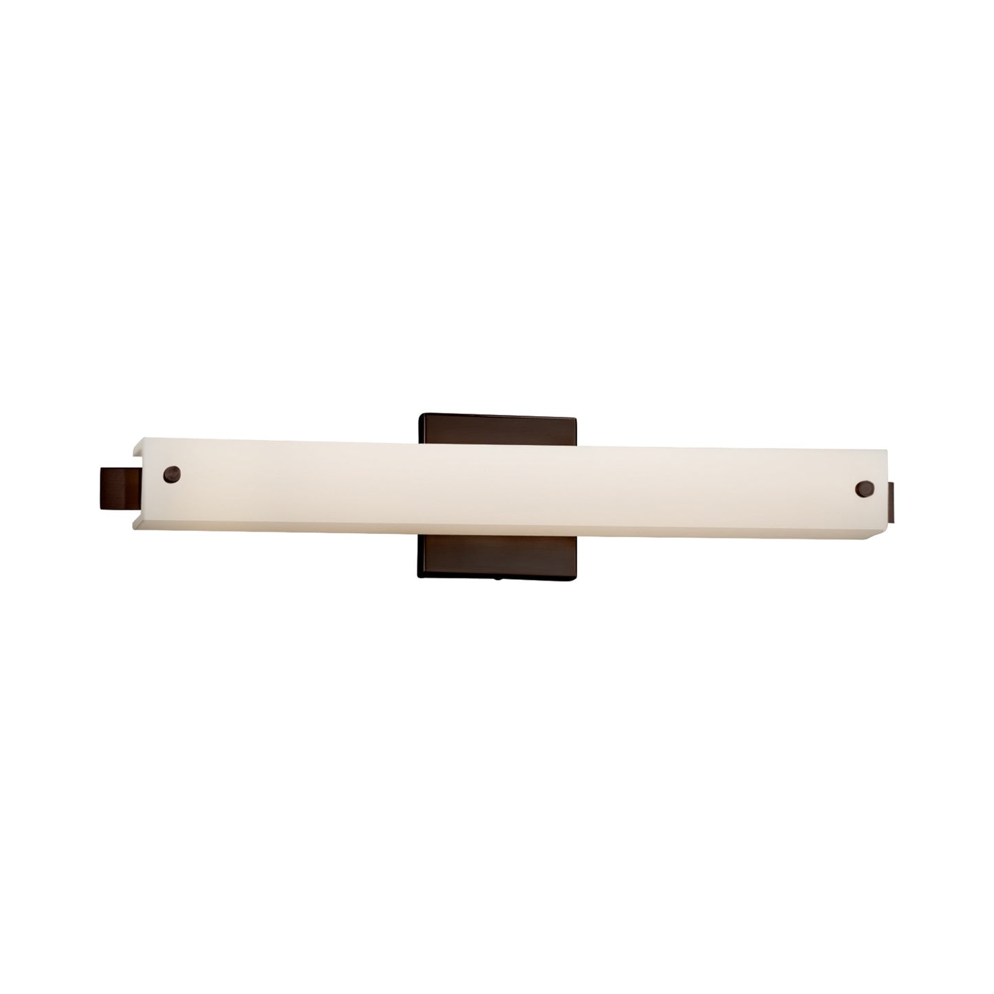 Edge ADA LED Bath Vanity Light Dark Bronze/Opal (23-Inch).