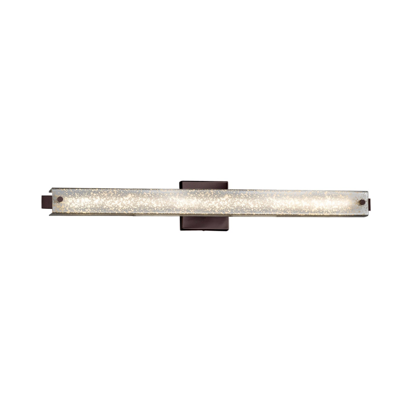 Edge ADA LED Bath Vanity Light Dark Bronze/Mercury Glass (30.5-Inch).