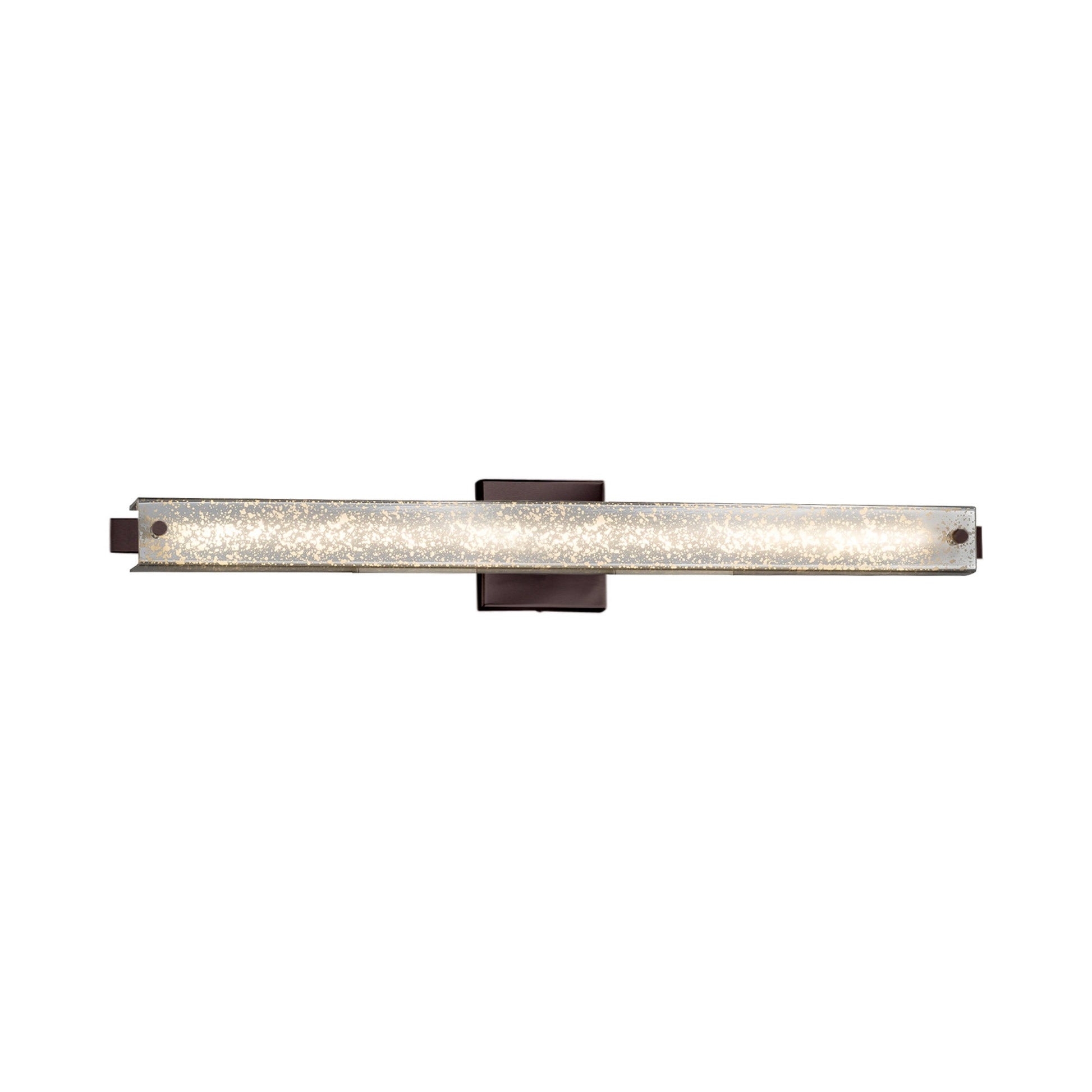 Edge ADA LED Bath Vanity Light Dark Bronze/Mercury Glass (30.5-Inch).