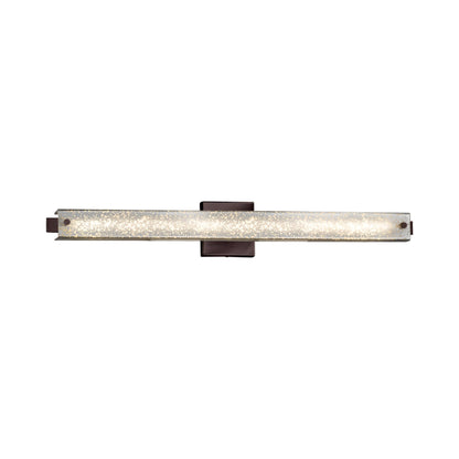 Edge ADA LED Bath Vanity Light Dark Bronze/Mercury Glass (30.5-Inch).