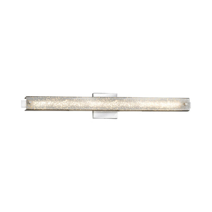 Edge ADA LED Bath Vanity Light Polished Chrome/Mercury Glass (30.5-Inch).