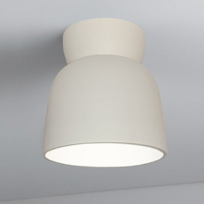 Hourglass Flush Mount Ceiling Light in Detail.