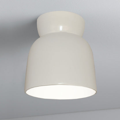 Hourglass Flush Mount Ceiling Light in Detail.