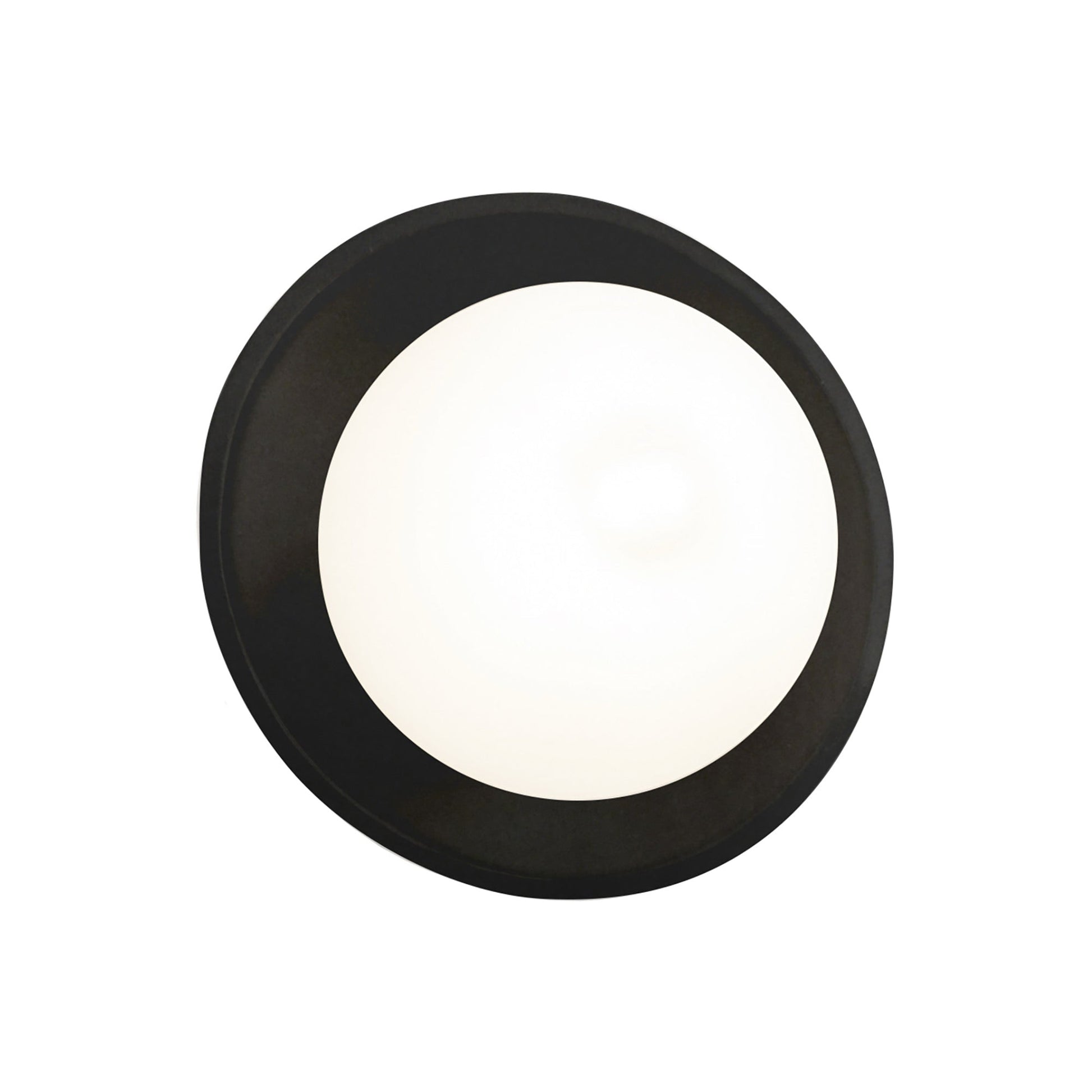 Mini Coupe Wall Light in Carbon Matte Black.