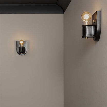 Nouveau Wall Light in Detail.