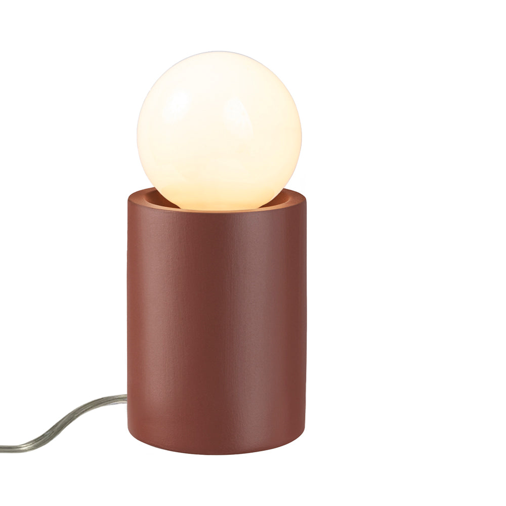 Pillar Portable Table Lamp in Canyon Clay.