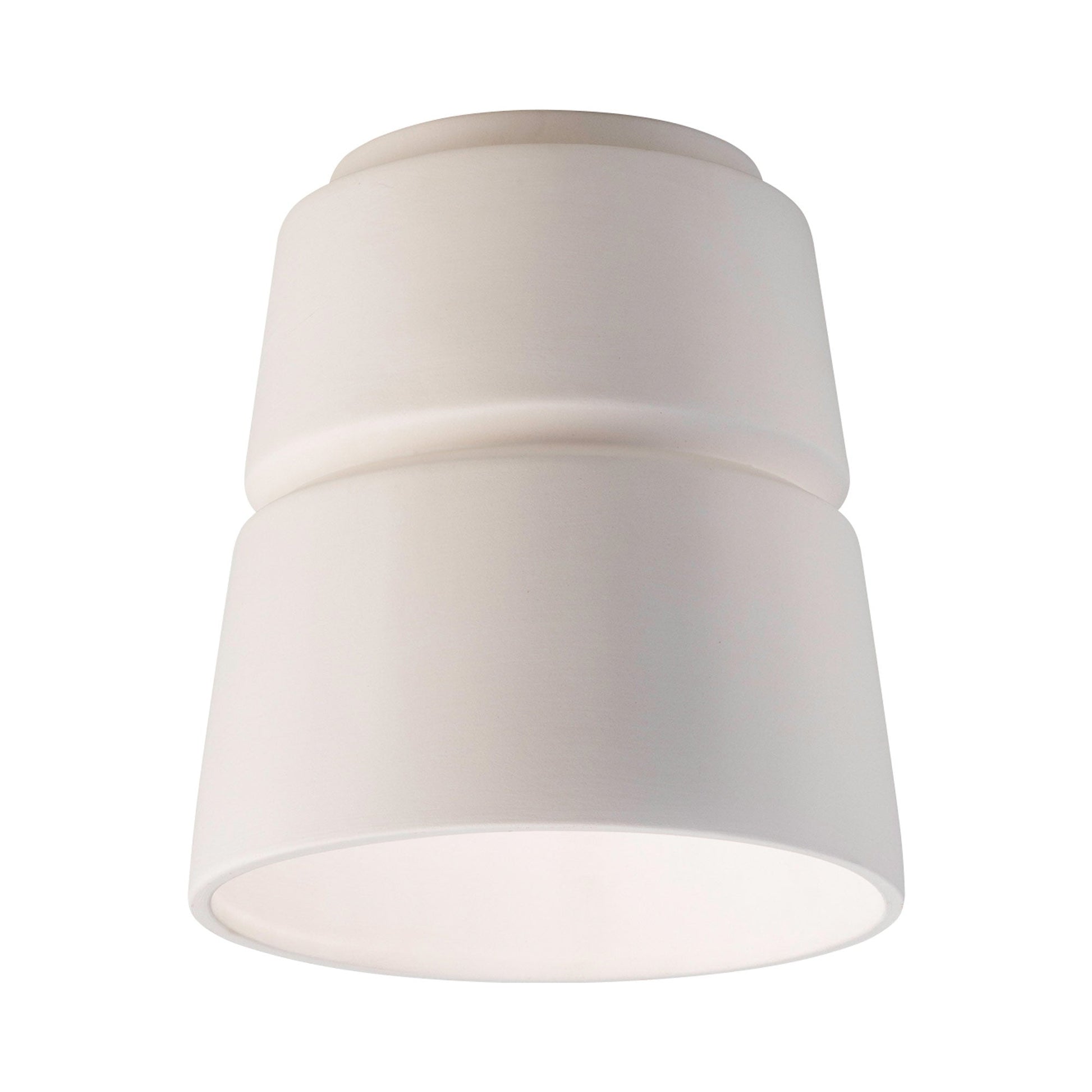 Radiance Cone Flush Mount Ceiling Light in Bisque.