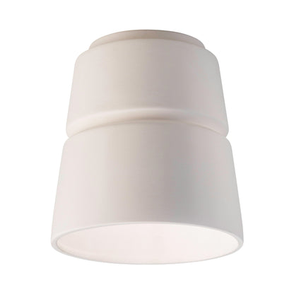 Radiance Cone Flush Mount Ceiling Light in Bisque.