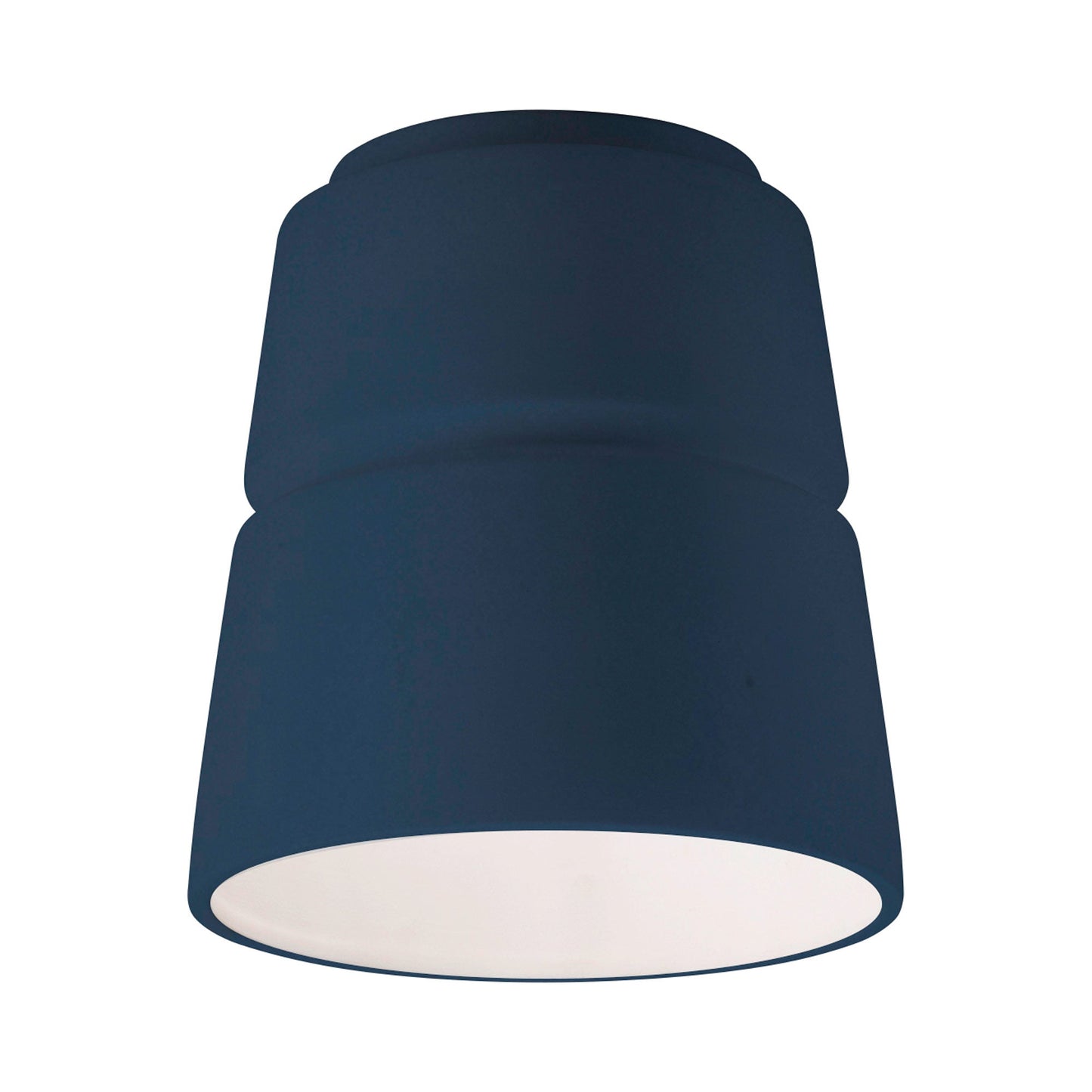 Radiance Cone Flush Mount Ceiling Light in Midnight Sky.