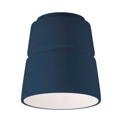 Radiance Cone Flush Mount Ceiling Light in Midnight Sky.