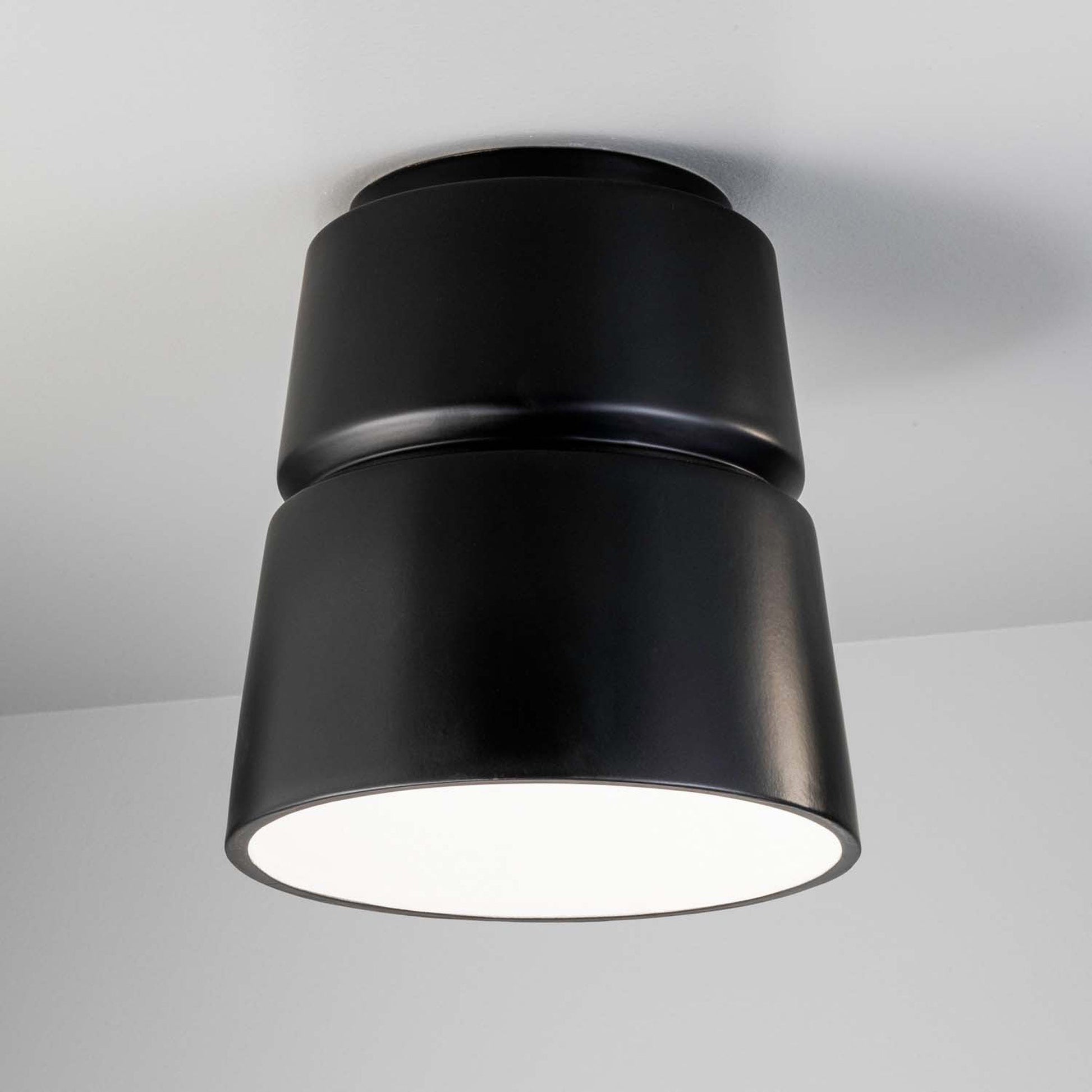 Radiance Cone Flush Mount Ceiling Light in Detail.