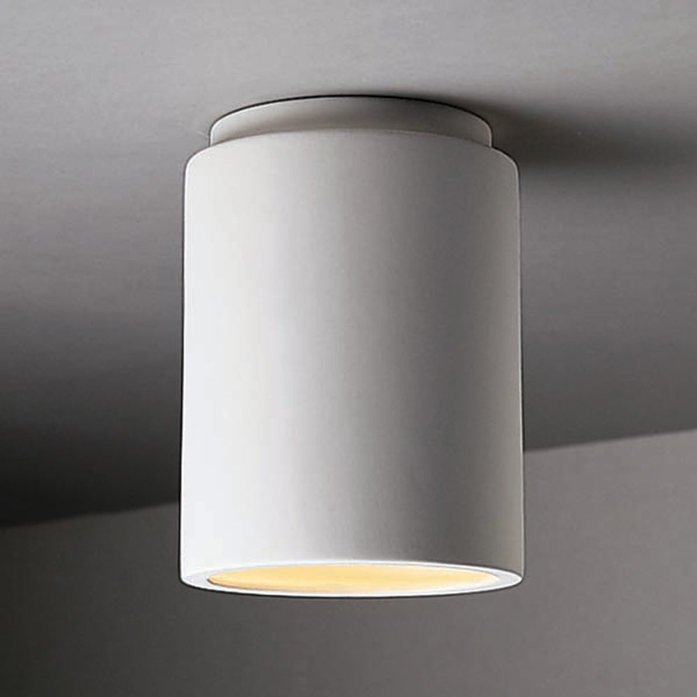 Radiance Cylinder Flush Mount Ceiling Light in Detail.