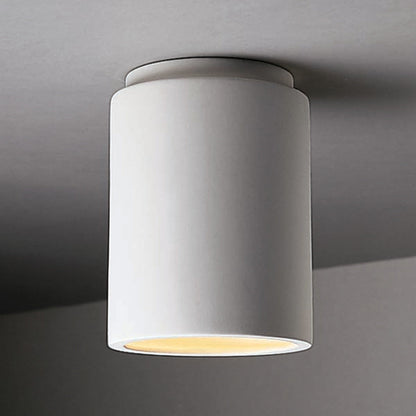Radiance Cylinder Flush Mount Ceiling Light in Detail.
