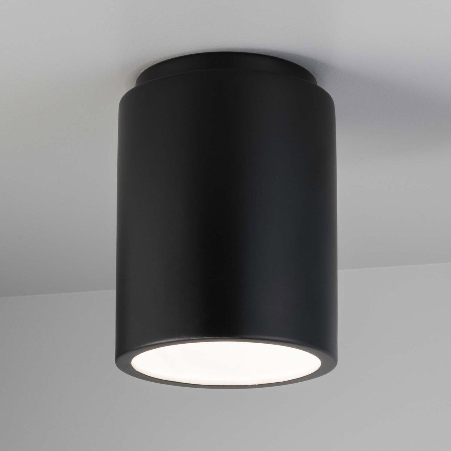 Radiance Cylinder Flush Mount Ceiling Light in Detail.