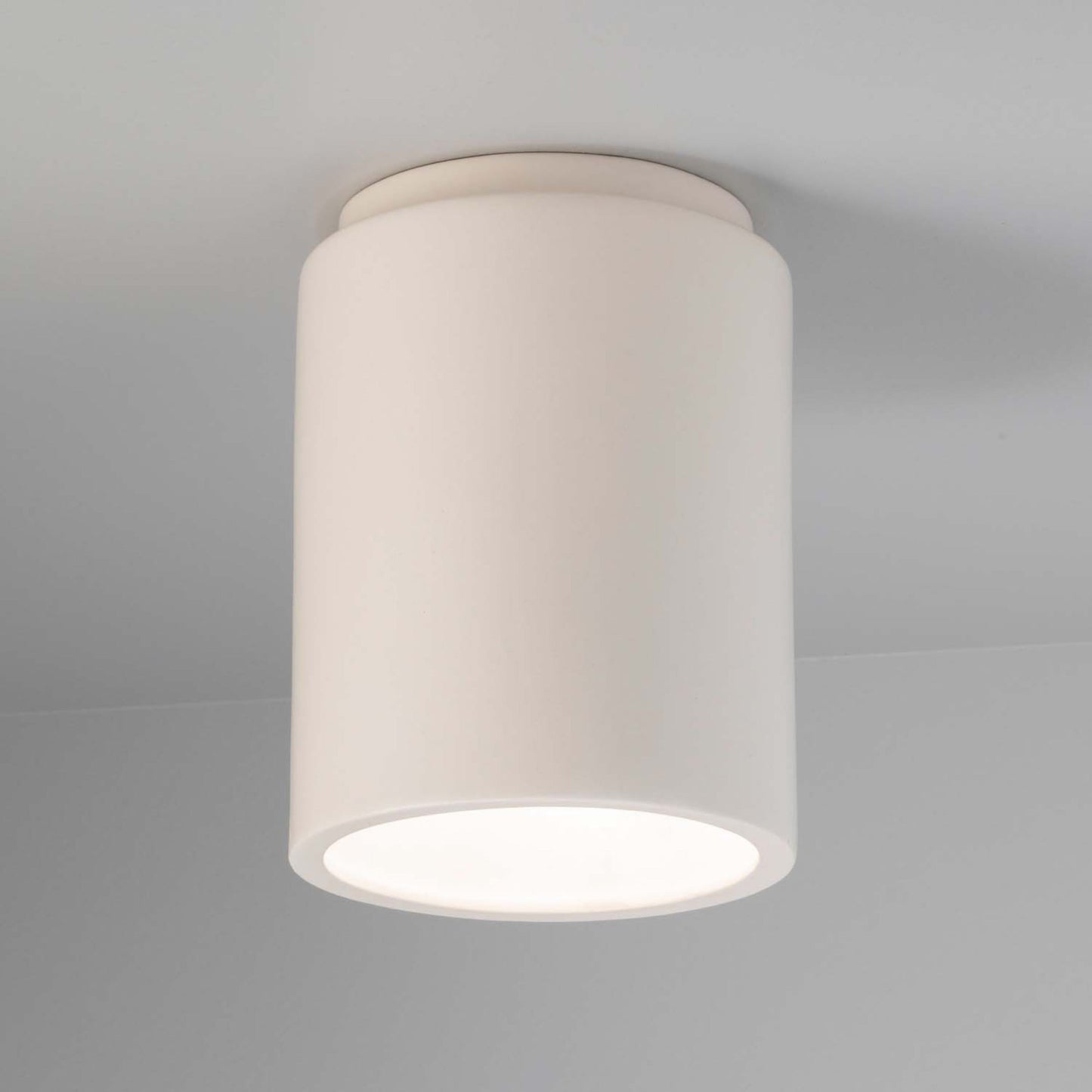 Radiance Cylinder Flush Mount Ceiling Light in Detail.