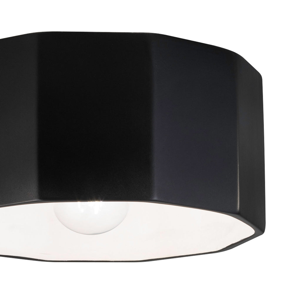 Radiance Deca Flush Mount Ceiling Light in Detail.