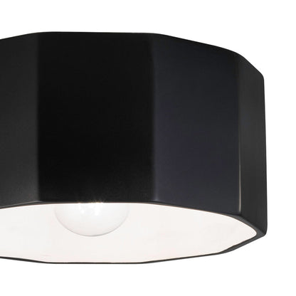 Radiance Deca Flush Mount Ceiling Light in Detail.
