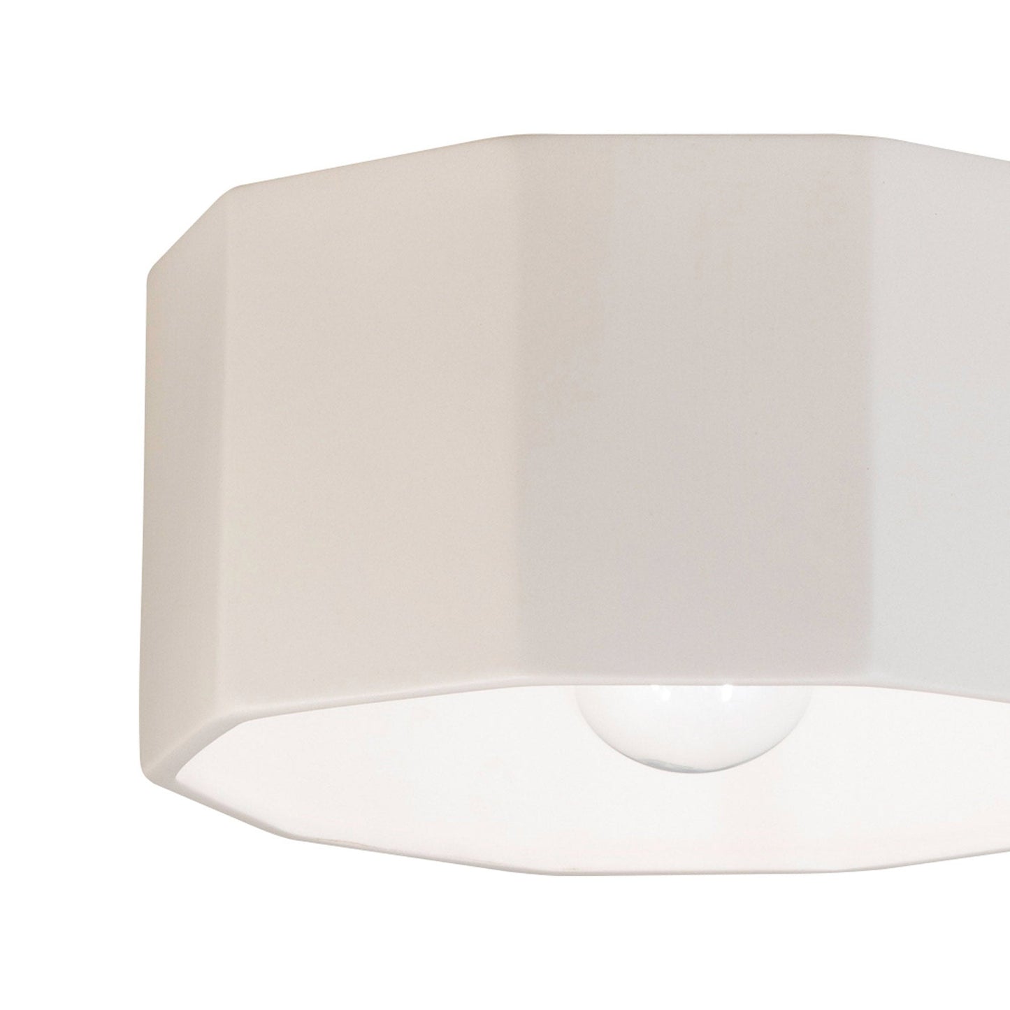 Radiance Deca Flush Mount Ceiling Light in Detail.