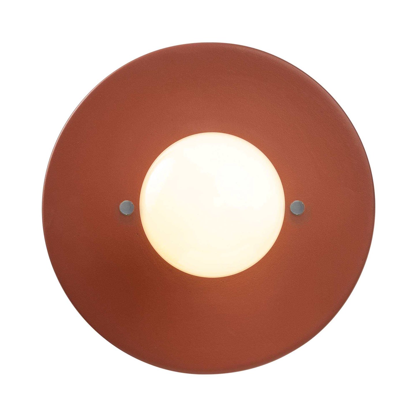 Radiance Discus Flush Mount Ceiling Light in Detail.