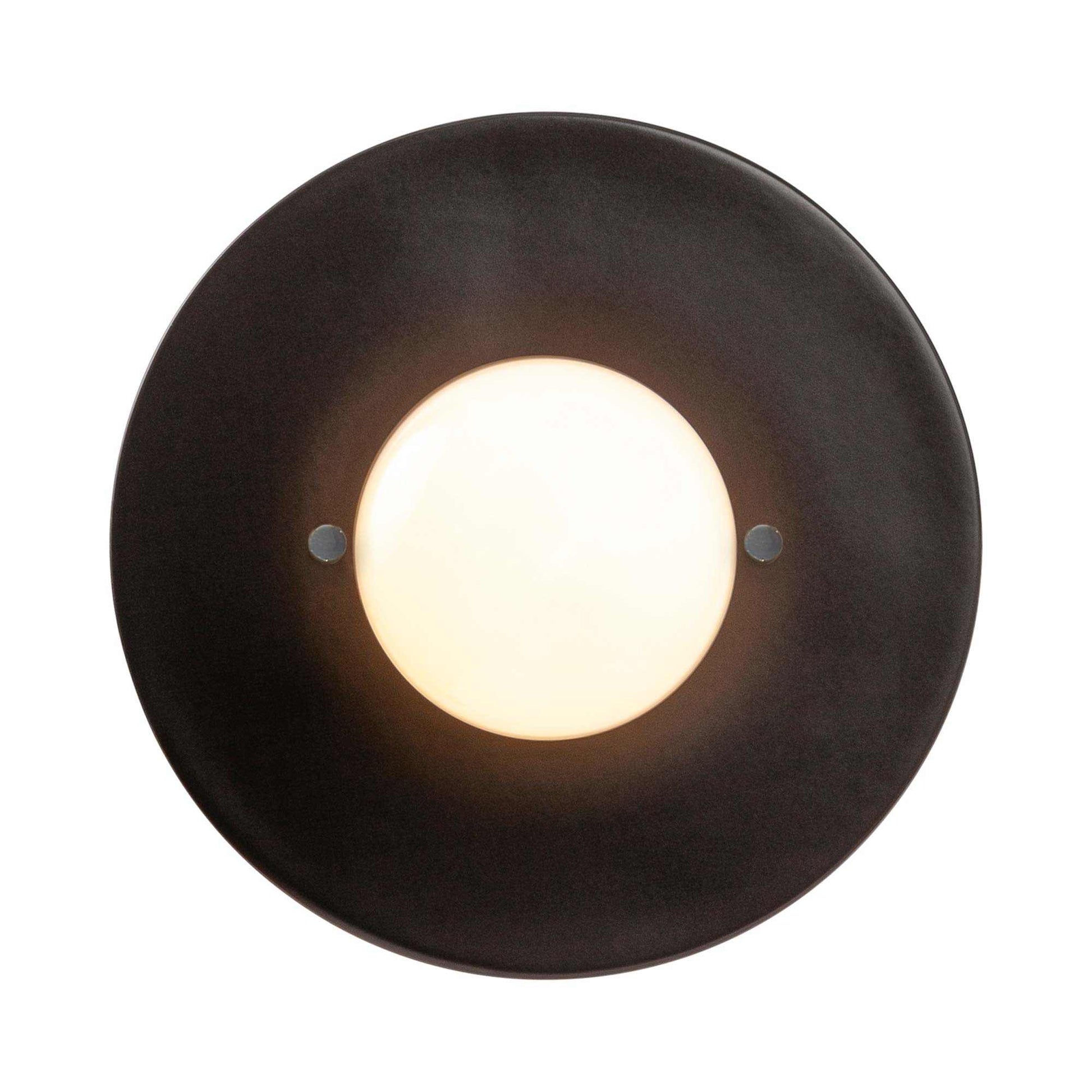 Radiance Discus Flush Mount Ceiling Light in Detail.