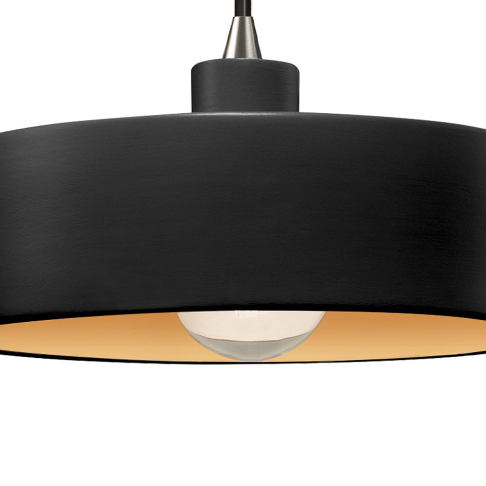 Radiance Dish Pendant Light in Detail.