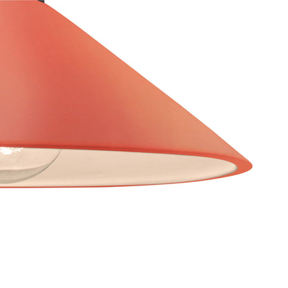 Radiance Flare Semi Flush Mount Ceiling Light in Detail.